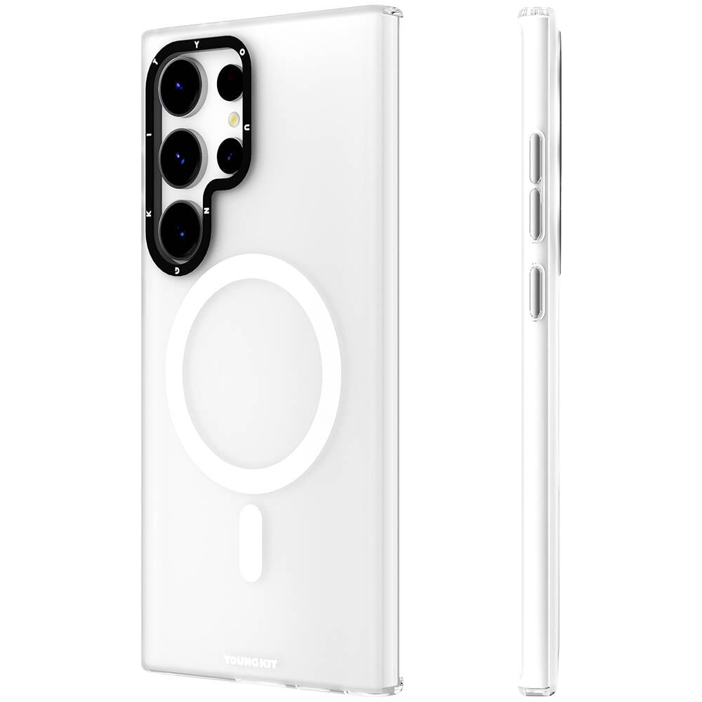 Youngkit Hidden Sand Serisi Galaxy S24 Ultra Kılıf Magsafe Şarj Özellikli Telefon Kılıfı - 1 Youngkit Hidden Sand Serisi Galaxy S24 Ultra Kılıf Magsafe Şarj Özellikli Telefon Kılıfı - 1
